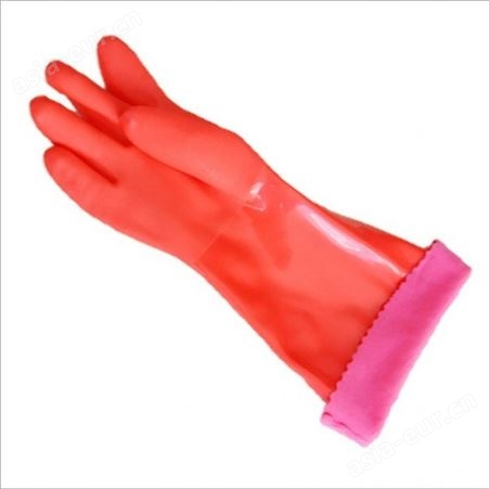 厂家走量批发东亚加长手套 磨砂耐用家局清洁洗衣服碗厨房保洁PVC手套
