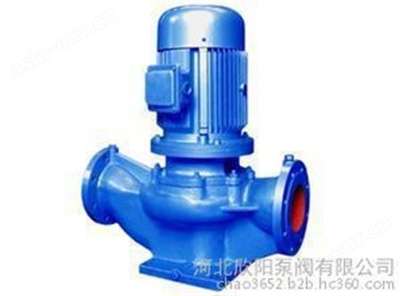 管道泵专业加工 立式管道泵 ISG管道泵 无泄露管道泵