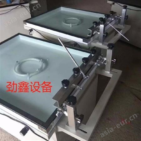 广东东莞市劲鑫设备带吸气精密线路板丝印机7080 可定做丝印机