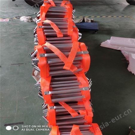 泰州三金训练软梯 包芯钢丝绳软梯 应急救援软梯装备