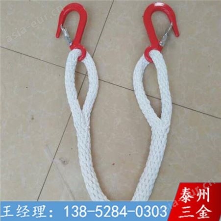 安全绳厂家  钢丝安全绳 双沟安全绳