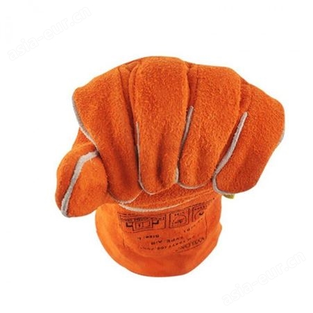 weldas/威特仕10-2101 牛皮耐高温防烫耐磨加厚长款劳保焊工手套