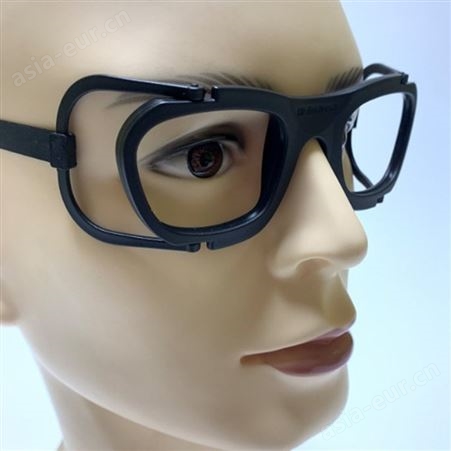 安缘达 配面罩眼镜 防冲击可配度数可调节头带眼镜