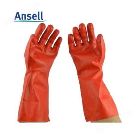 Ansell 15-554耐溶剂实验室丙酮甲苯防化劳保手套