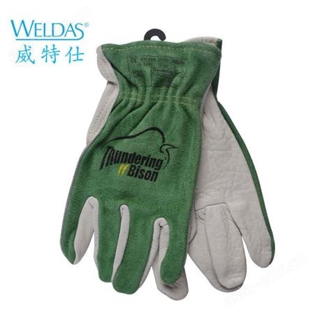 weldas/威特仕10-2633 牛皮驾车驾驶多用途铸造轻度焊接用手套