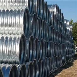 拉瑞斯供应兰州波纹涵管厂家定制生产金属波纹管涵 钢结构镀锌路基排水管