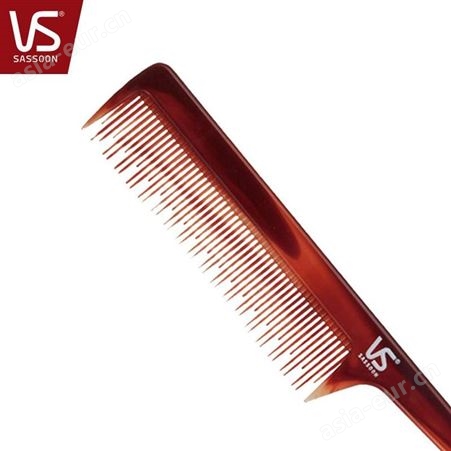 沙宣（VS）美发梳子塑料梳便携细齿扁平梳密齿梳子直发梳VST93509CN
