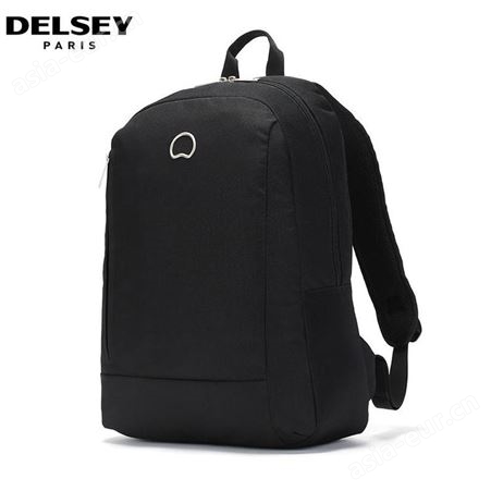 法国大使 DELSEY商务式电脑背包 内部智能装配夹层大容量双肩包70371560000
