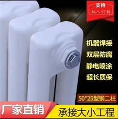 【跃春】 专业生产  钢二柱暖气片5025  钢制柱型暖气片  暖气片